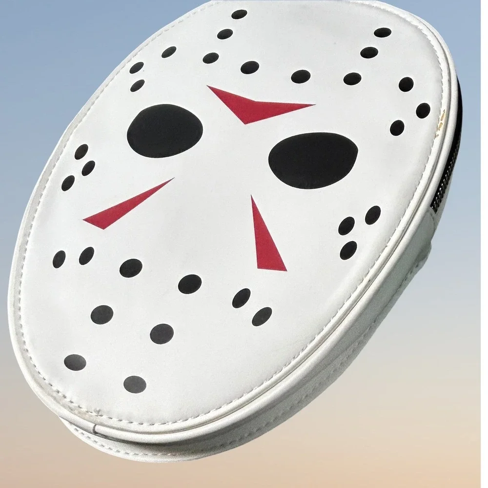 Friday the 13th‎ Jason Voorhees Mask Mini Backpack Black Red Small
